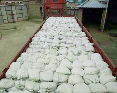 裝車完畢準備發(fā)貨